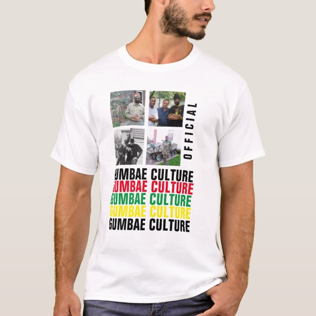 GUMBAE CULTURE /DT T-shirt de base pour hommes (Devant)