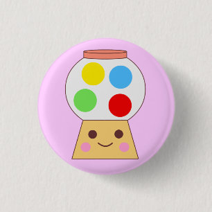 gumball Maschine niedlich! Button
