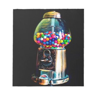 Gumball Maschine Notizblock