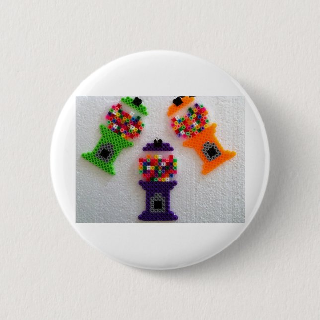 Gumball Maschinen Button (Vorderseite)