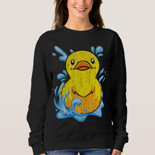 Gumber Duck Bath Toy Duckie Niedlicher Gummi Sweatshirt