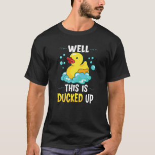 Gumber Duck Ducks Duck Lover Badezimmer Blase T-Shirt