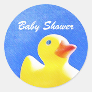 Gumber Ducky Babyaufkleber Runder Aufkleber