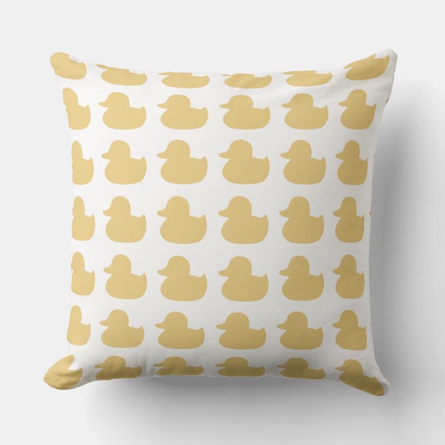 Gumber Ducky Design Kissen (Vorderseite)