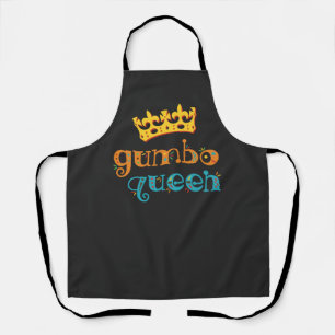 Gumbo Queen Louisiana oder kreolischer Koch Schürze