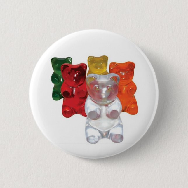 Gummi Bären Button (Vorderseite)