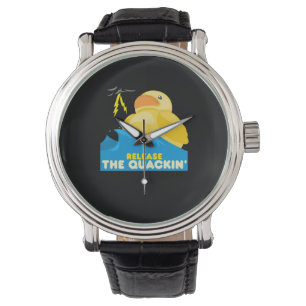 Gummi Duck Armbanduhr