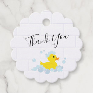 Gummi Duck Geschenkanhänger