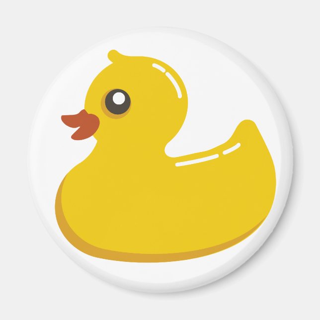 Gummi Duck Magnet (Vorne)