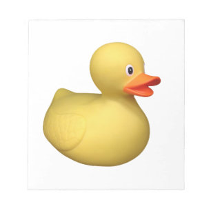 Gummi Duck Notizblock