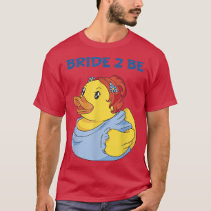 Gummi Duck Party Frauenhühnchen NachtKostümbräune T-Shirt