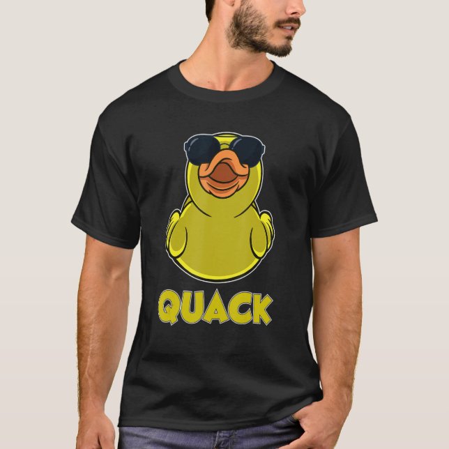 Gummi Duck Quack Rubber Duck T-Shirt (Vorderseite)