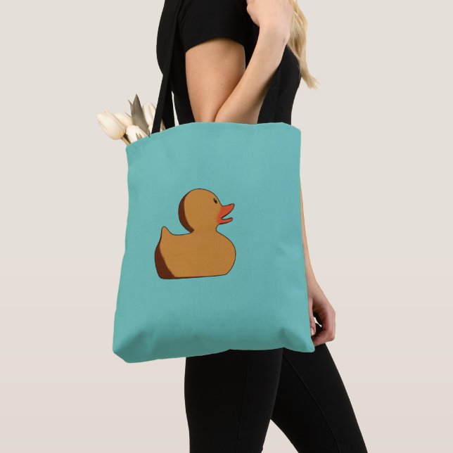 Gummi Duck Tote Bag - Spielspass und Spaß Tasche (Von Nahem)