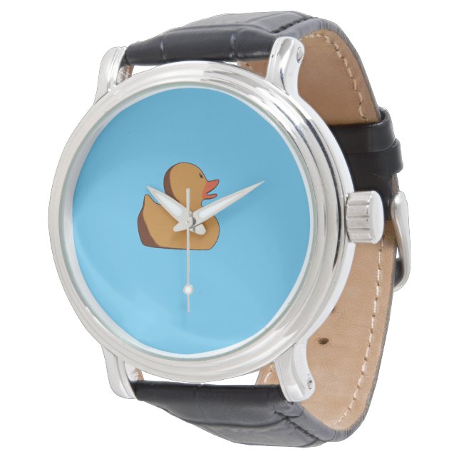 Gummi Duck Watch Armbanduhr (Schrägansicht)