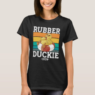Gummi Duck Yellow Duckie Crew Bath Ducks Duckling T-Shirt