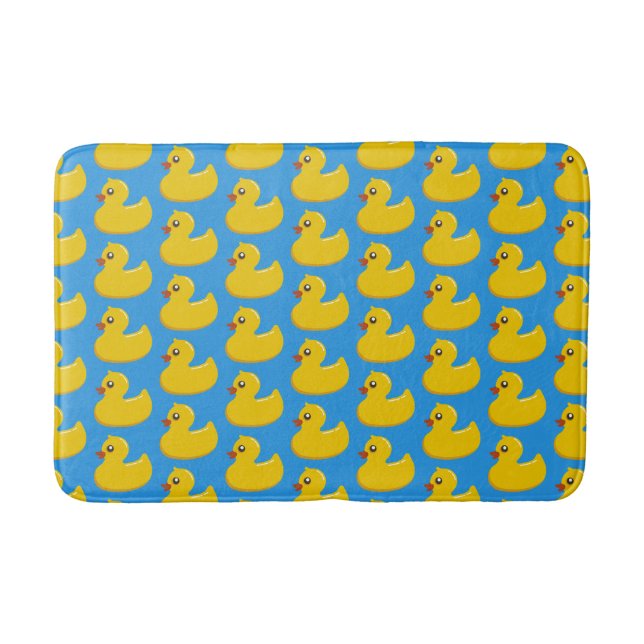 Gummi Duckies Pattern Badematte (Vorderseite)
