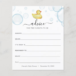 Gummi Ducky Advice for the Parents-to-Be
