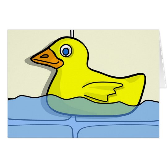Gummi Ducky Karte