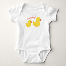 Gummi Ducky Little Sibling Baby Bodysuit Baby Strampler