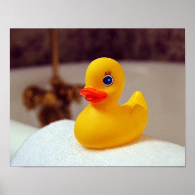Gummi-Ente Poster (Vorne)