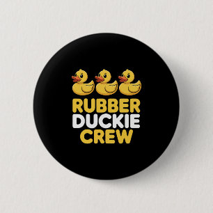 Gummi-Enten-Crew Drei Enten Lustige Enten Entlein Button
