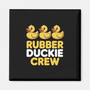 Gummi-Enten-Crew Drei Enten Lustige Enten Entlein Magnet