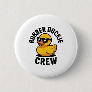 Gummi-Enten-Crew Liebe Gummi-Ente Duschen Th Button