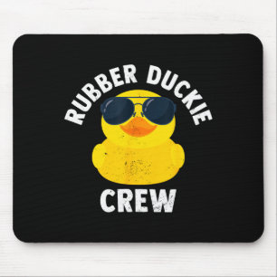 Gummi-Enten-Crew Lustige Gummiente Mousepad