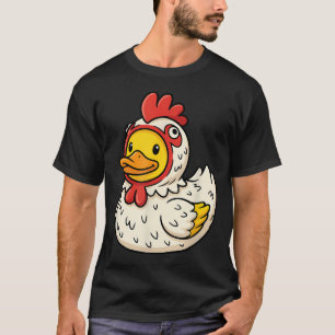 Gummi-Enten-Huhn Lustige Gummi-Ente T-Shirt