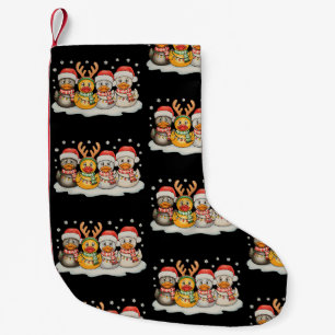 Gummi-Enten-Truppe Weihnachtsmann-Rentiere-Christm Kleiner Weihnachtsstrumpf