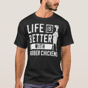 Gummi-Huhn-Schreikostüm T-Shirt