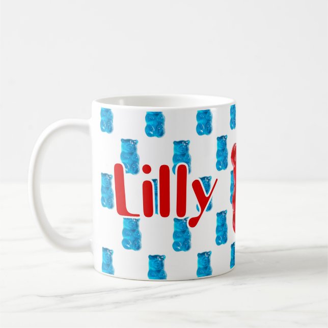 Gummi-Jelly  Kaffeetasse (Links)