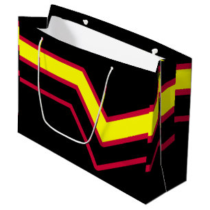 Gummi / Latex Pride Flagge Große Geschenktüte