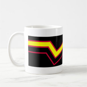 Gummi / Latex Pride Flagge Kaffeetasse