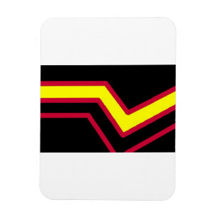 Gummi-Stolzflagge Magnet