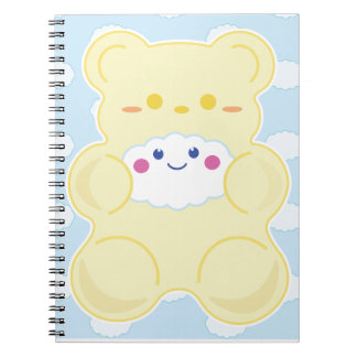 Gummi Sweet Cloud Hug Spiral Notebook Notizblock