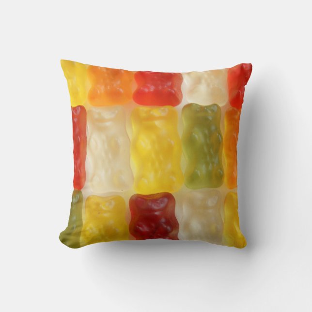 gummiartige Bärnträume Kissen (Vorderseite)
