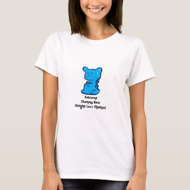 Gummiartiger Bärn-Gewichts-Verlust T-Shirt (Vorderseite)