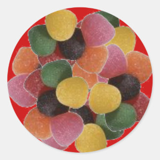 Gummiaufkleber Runder Aufkleber