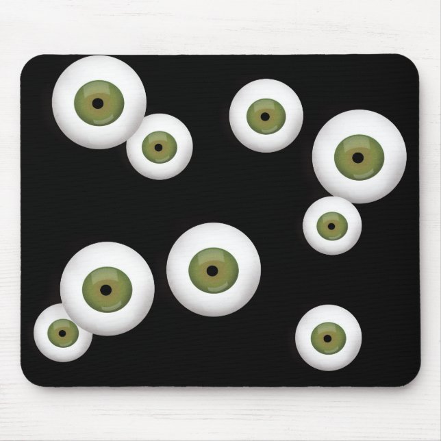 Gummiaugapfel-Mausunterlage Mousepad (Vorne)