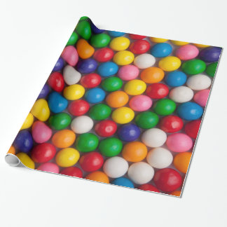 Gummibällen Geschenkpapier