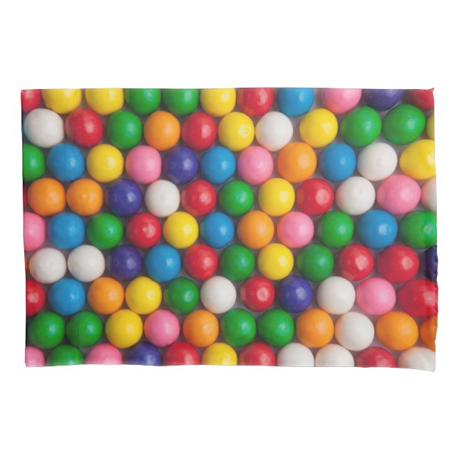Gummibällen Kissenbezug (Vorderseite)
