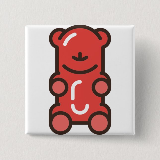 Gummibär Button (Vorderseite)