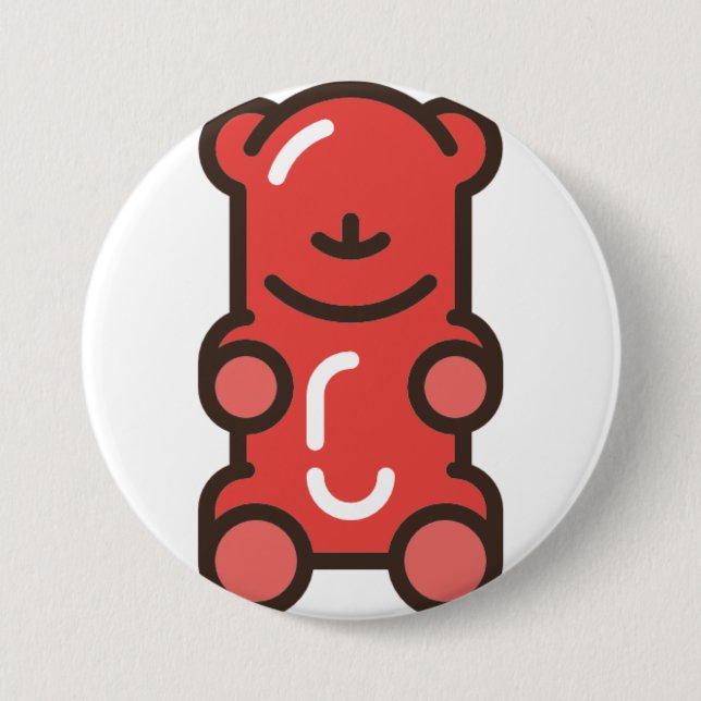 Gummibär Button (Vorderseite)
