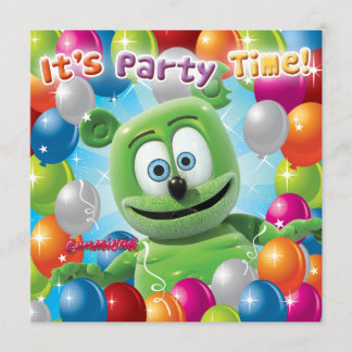 Gummibär (der gummiartige Bär) Party Einladung