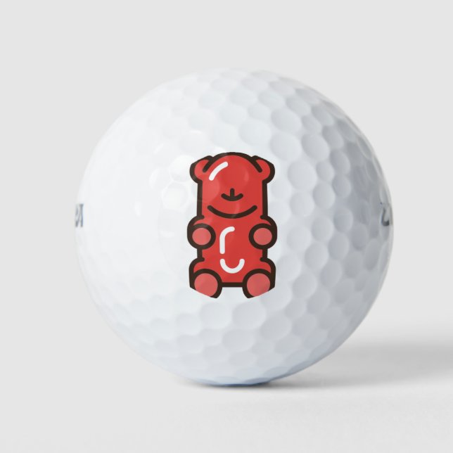 Gummibär Golfball (Vorderseite)