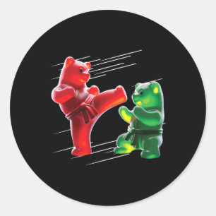 Gummibär Runder Aufkleber