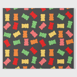 Gummibärchen-Geschenkpapier Geschenkpapier