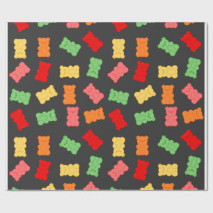 Gummibärchen-Geschenkpapier Geschenkpapier