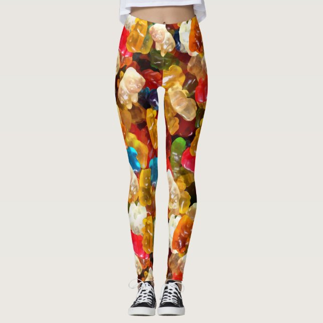 Gummibären Leggings (Vorderseite)
